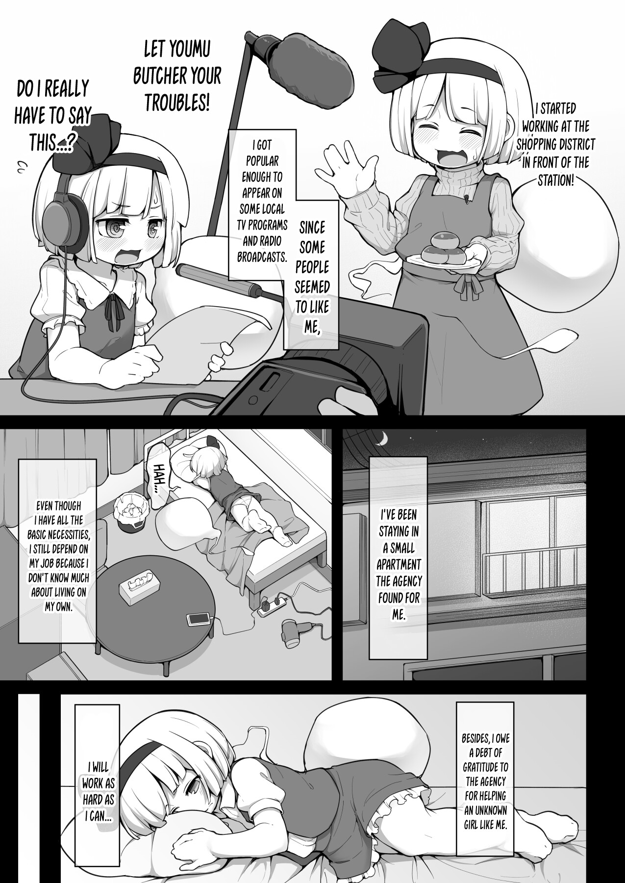 Hentai Manga Comic-Youmu-chan, The Idol With No Relatives Who Can't Refuse-Read-4